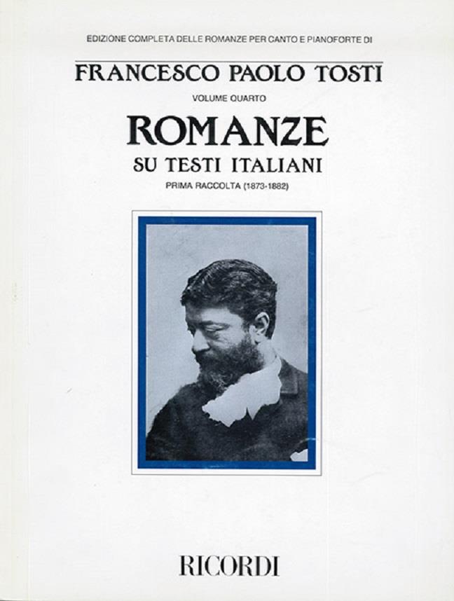 Romanze Su Testi Italiani -I (1873-1882) - Critical Edition, Softcover - pro zpěv a klavír